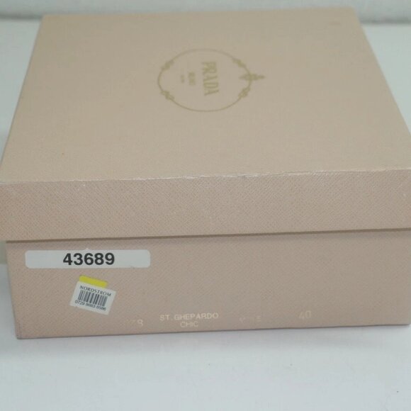 Prada Leopard Print Calf Hair Brown/Black Calzature Donna St.Ghepardo Chic US 9. - Picture 9 of 14